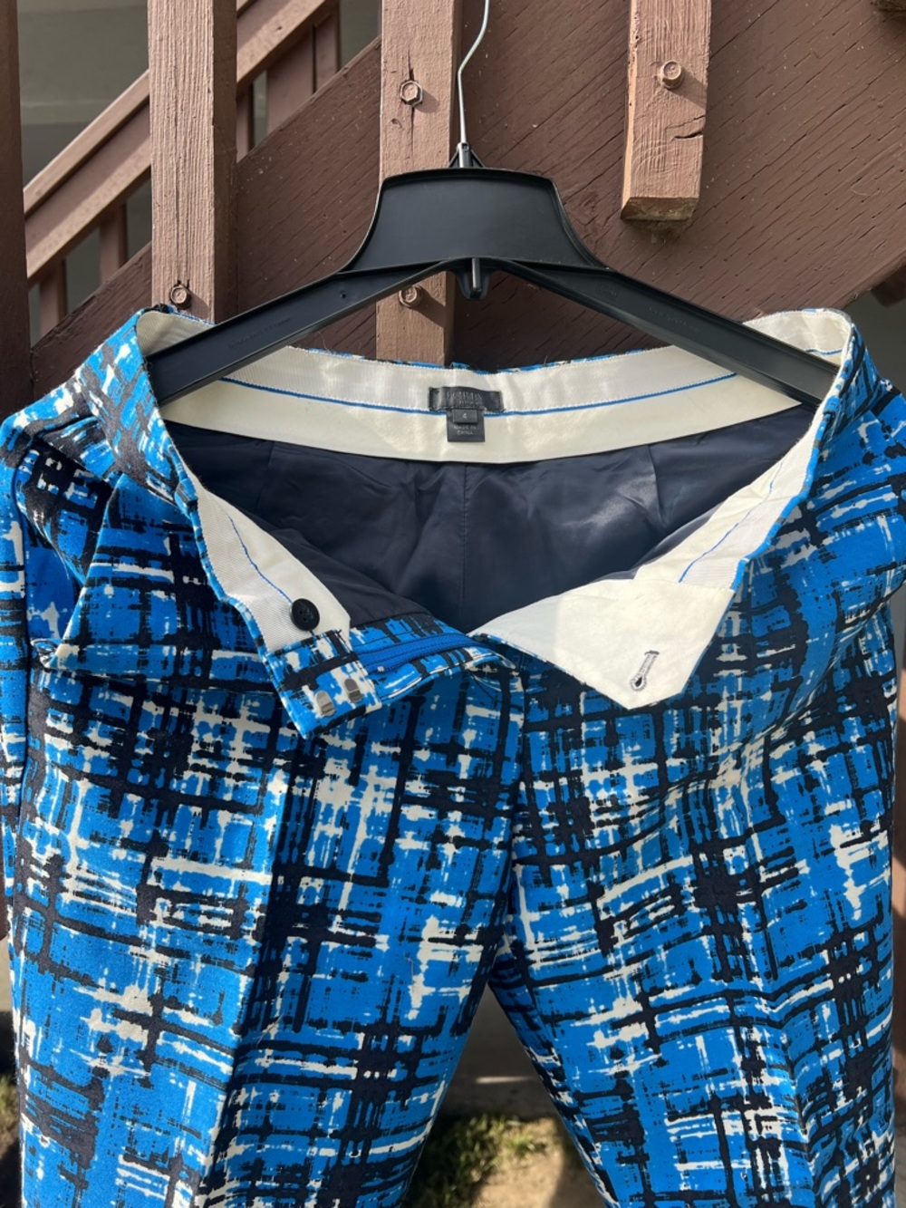 J. Crew Blue Collection Silk Wool - Picture 7 of 9